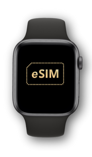 MobilityPass Pay-as-you-Go eSIM for Apple Watch series 4