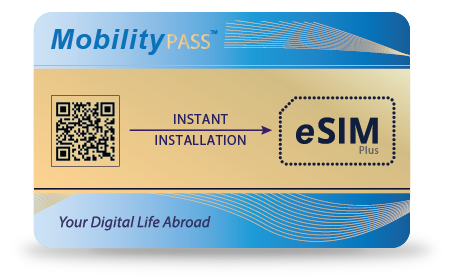 MobilityPass Worldwide eSIM for Apple Watch series 4