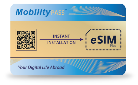 MobilityPass International eSIM for Samsung Galaxy Z Flip 3 5G
